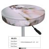 OUSIKA Papillon Round Stool Covers, Elastic Seat Cushion Covers, Washable Bar Stool Covers with Non-Slip Bottom and Elastic Band for Home, Hotel & Spa, 30.5 cm view 4