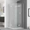 IMPTS Folding Corner-Entry Shower Enclosure 90 x 120 cm, 185 cm High view 1