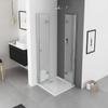 IMPTS Folding Corner-Entry Shower Enclosure 90 x 120 cm, 185 cm High view 3