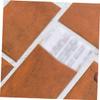 Ciieeo 100-Piece Kraft Paper Envelopes for Postcards and Photos, Retro Design, Reusable view 3