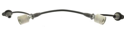 Test Hose, 400 mm, M16 x 2 Test Connections Both Ends, Galvanized Steel