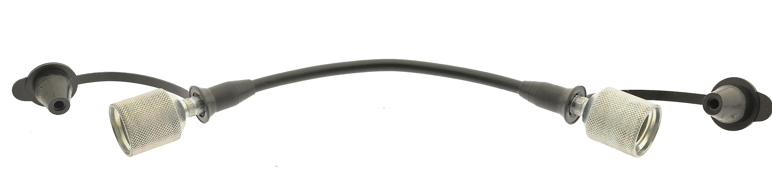 Test Hose, 400 mm, M16 x 2 Test Connections Both Ends, Galvanized Steel