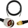RANGEFUL 5 m SMA Male to N Male HF-240 Antenna Extension Cable view 1
