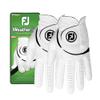 FootJoy Men's WeatherSof 2-Pack Golf Gloves, White, XX-Large, Left Hand view 1