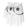 FootJoy Men's WeatherSof 2-Pack Golf Gloves, White, XX-Large, Left Hand view 2