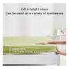 OBONG Extra-Soft Silk Touch Tencel Lyocell Fitted Sheet for Full Mattress, Box Spring, or Topper (Color: A) view 3