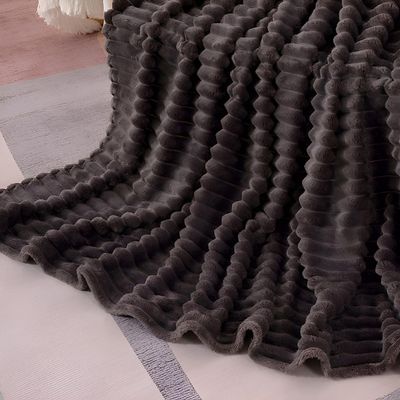 Soft Plush Fleece Throw Blanket, 200 x 230 cm, Color 23#