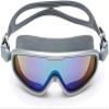 Anti-UV Swimming Goggles with Wide Frame and Adjustable Anti-Fog Fit view 1