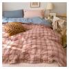 DUnLap Retro Plaid Bedding Set, Pink, 1.5-Bed Size view 1