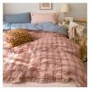 DUnLap Retro Plaid Bedding Set, Pink, 1.5-Bed Size view 4