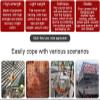 Flat Polyester Cargo Lifting Net, 2 x 2 m, 15 cm Mesh, 2-Ton Capacity view 3