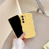 GINASH Soft Curly Wave Fame Case for Samsung S23 Plus, Black Silicone Back Cover view 2