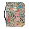 Vodetik Bible Cover with Daisy Pattern, Handle and Zipper view 2