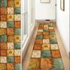 ZUZEKU Vintage Hallway Runner Rug, Non-Slip, Washable, 50 x 450 cm view 1