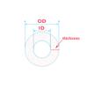 304 Stainless Steel Capillary Tube, 1 mm OD, 0.25 mm Wall, 200 mm Length view 3