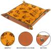 Halloween Animals Leather Square Folding Dice Tray and Storage Box view 3