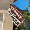 Beware of Trucker College Room Decor Flag, College Poster for Guys, Porch Sign (152 x 244 cm) view 4