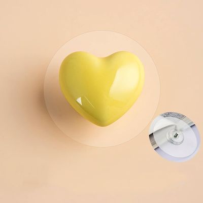 Ceramic Cabinet Handles for Wardrobes and Drawers, Multicolor, Self-Adhesive, 2 Pieces
