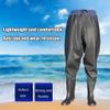 Black Half-Length Hip Waders, Green, EU 42 view 2