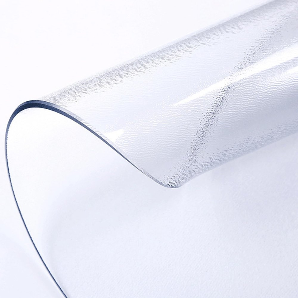 Round Frosted Translucent PVC Table Protector