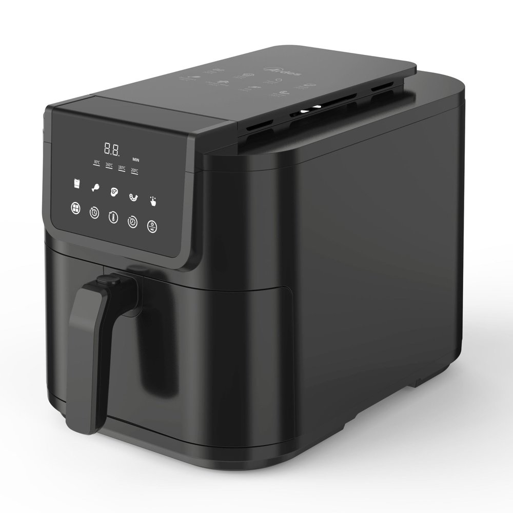 ARDES ARFRYA05L INFINITY 8L Slim XL Air Fryer, Metal, Black