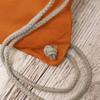 Drawstring Backpack – Construction Vehicles – Orange – One Size view 4