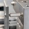 100 Hex Coupling Nuts M8 x 30 mm V2A | Metric Internal Thread | Techtanium view 4