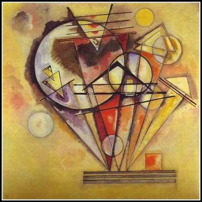 On The Points by Wassily Kandinsky 5D Diamond Painting Kit