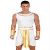 inhzoy Men's Greek God Costume, Roman Toga Tunic, Historical Carnival Costume, A_Wei, XL view 1