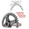 LSRRYD Mountain Bike Crankset with Single-Speed Chainring and Bottom Bracket view 4
