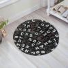 Cube Beads Round Rug, Ultra-Soft, Non-Slip, Washable Bath Mat, 61 cm view 2