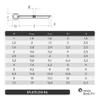 OPIOL QUALITY 5-Piece 2.5 x 40 mm Stainless Steel A2 Cotter Pin Set view 2