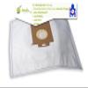 10 Vacuum Bags Compatible with AEG Clean 6000 ko, 1 Microfilter view 4