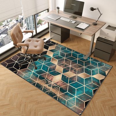 TOYOCC Office Chair Mat 90 x 140 cm, Scratch-Resistant Floor Protector for Parquet and Hardwood Floors