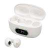 Translator Headphones, 144 Languages, Stereo Clip-On Translation Earbuds with Charging Case, White view 1