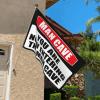 Country Boy “Beware! You Are Now Entering the Man Cave” Flag, 152 x 244 cm view 4