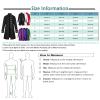 Men's Vintage Tailcoat Jacket, Long Sleeve Gothic Costume Shirt, M3-White view 2
