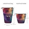 TOMPPY Rock Band Printed Telescoping Pencil Case, Standing Pen Holder, Black, One Size view 4