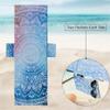 Chickwin Terry Lounger Cover with Hood, 2 Pockets, 75 x 210 cm, Watercolor view 2