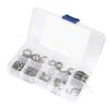 SS304 Spring Washer Assortment, M2–M10, 180 Pieces with Storage Box view 3