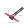 Cabinet Hardware Handle Punch Locator Drilling Guide view 2
