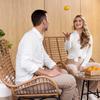 di volio Boho Sorrento 3-Piece Polyrattan Balcony Lounge Set view 4