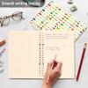 YOUJUNER A5 Spiral Notebook, Colorful Tribal Arrow Pattern, 60 Sheets, 120 Pages, 80 GSM Paper view 4