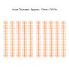 Plastic Binding Spines, 1/2-Inch, 30-Hole, Orange, 10-Pack view 2