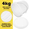 Weier 1-Gallon ABS Paint Bucket with Lid and Handle view 3