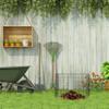 Relaxdays Metal Composters, Set of 3, Garden Composters, Black view 2