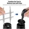 ISTOVO Lens Suction Cup and Wrench Set, IC Pickup Suction Pen with 7 Replaceable Suction Cups and Bent Tips view 4