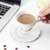 Leegg Tea Cup and Saucer Set, 2-Piece, White view 4