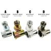 Rivet Nuts, M3–M12, 304 Stainless Steel, Carbon Steel or Aluminum, Flat Countersunk Head, 10/20 pcs (D Stainless Steel, 10 pcs M12) view 2