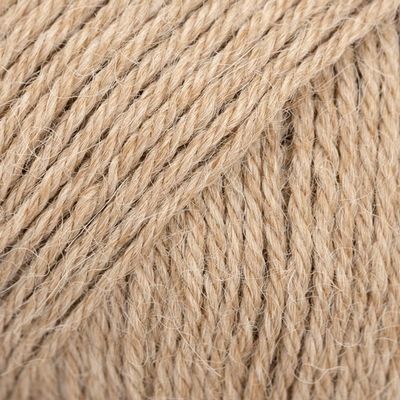 100% Superfine Alpaca Yarn, DROPS Puna, DK Weight, 51 g, 120 m, Nougat 17